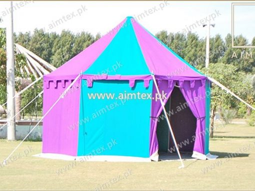 Round Medieval Tent